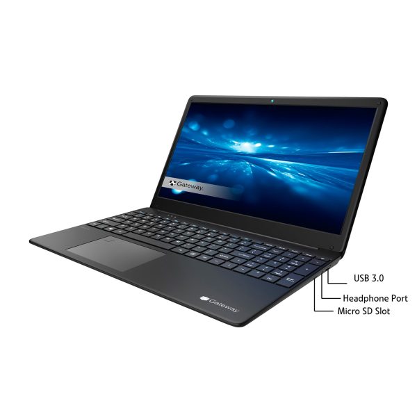Notebook Gateway Ryzen 5 8GB 256GB SSD 15.6" FHD Negro