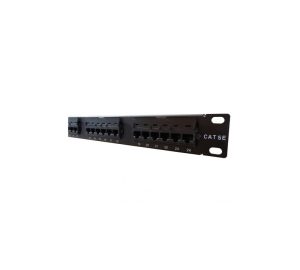 Patchera 24 Port Cat 5e 19 1U Bulk