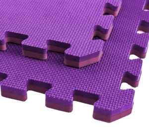 Piso Tatami Randers rosa/violeta 1m x 1m x 2cm (1 unidad)