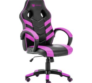 Silla Gamer Escritorio X-lizzard CH-301 Rosado Soporta 120Kg