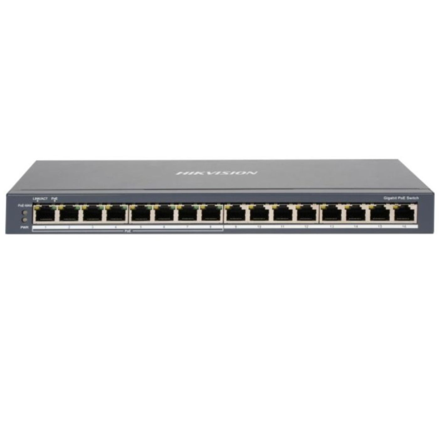 Switch PoE Hikvision 16 puertos gigabit 110W - DS-3E0516P-O