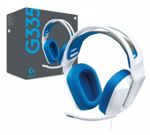 Auricular Audifono Gamer Logitech G335 c/microfono Blanco