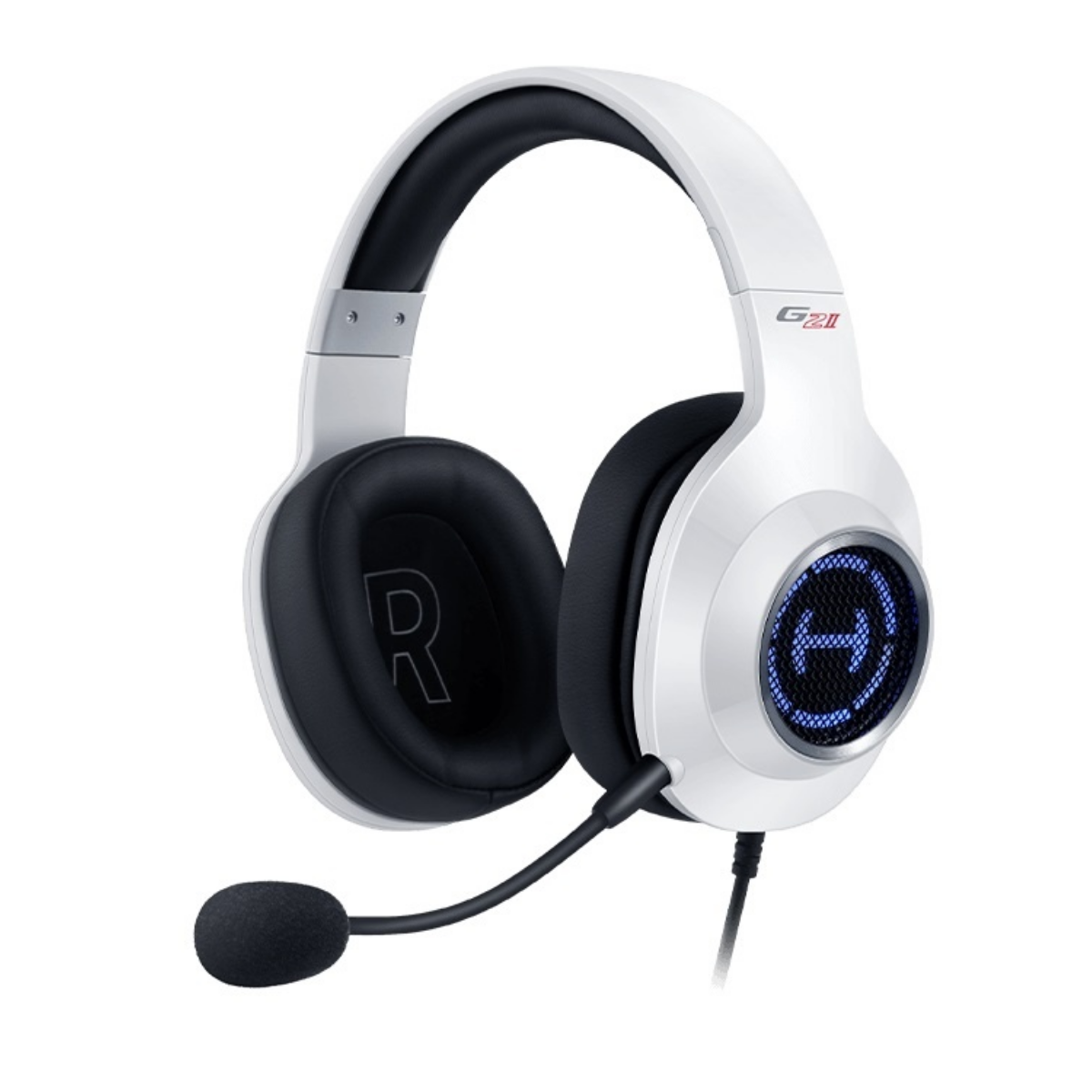 Auriculares Edifier G2 II blanco c/microfono - Sonido 7.1