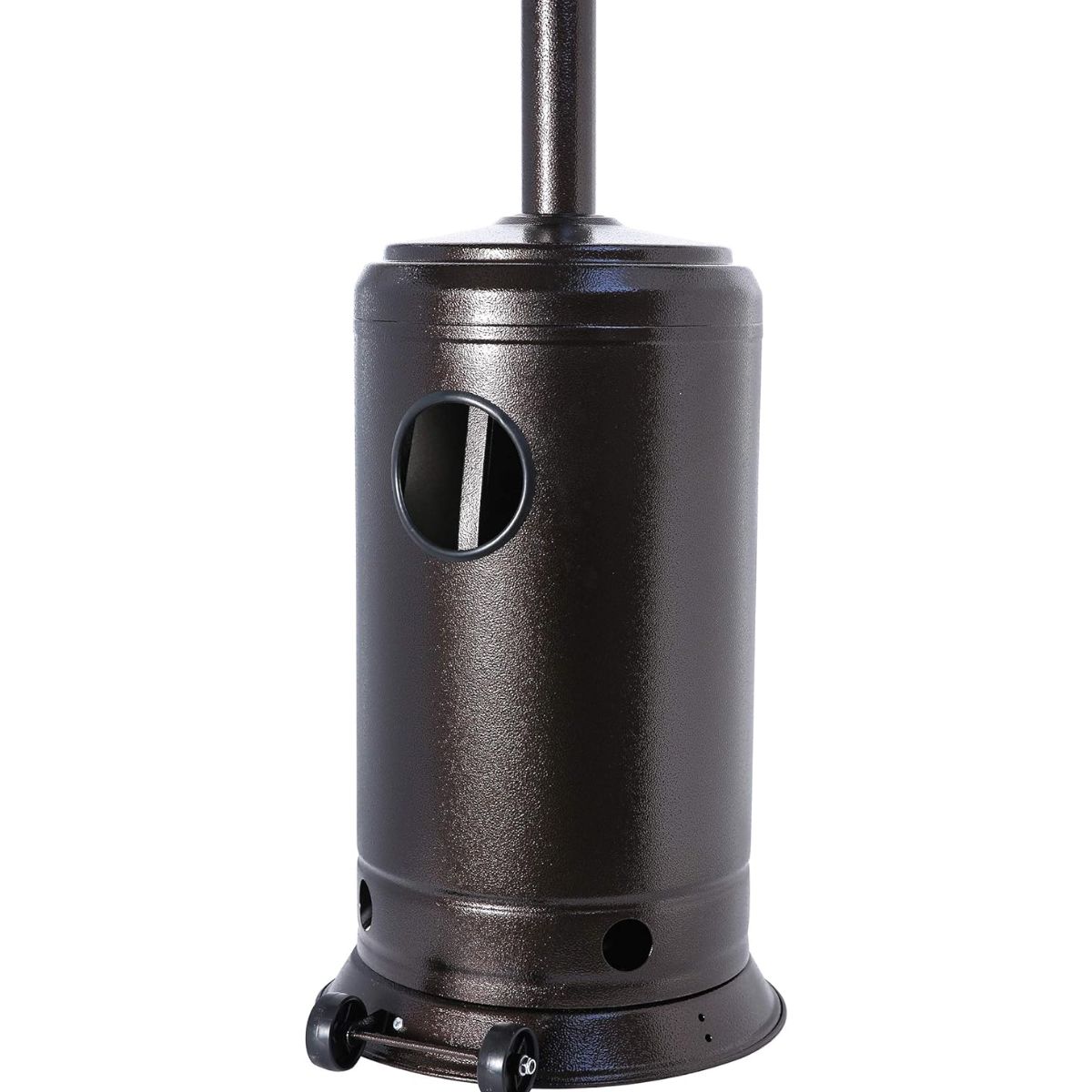 Calefactor Exterior de Gas con Regulador de Llama BLACK