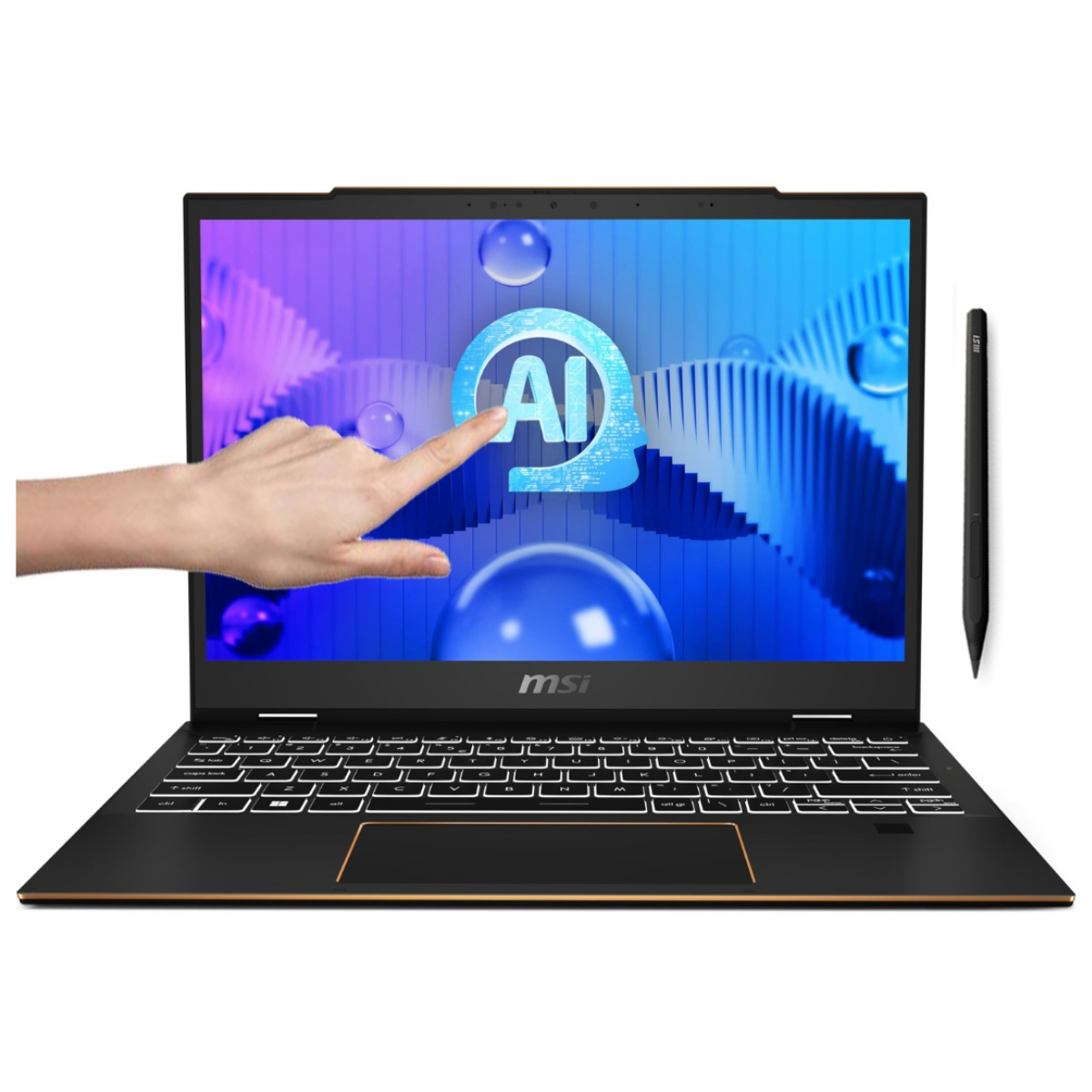 Copia - Notebook Convertible MSI Summit E13 AI Evo Core Ultra 7 4.8Ghz 16GB 1TB SSD 13" FHD+ Touch Copia - Notebook Convertible MSI Summit E13 AI Evo Core Ultra 7 4.8Ghz 16GB 1TB SSD 13" FHD+ Touch