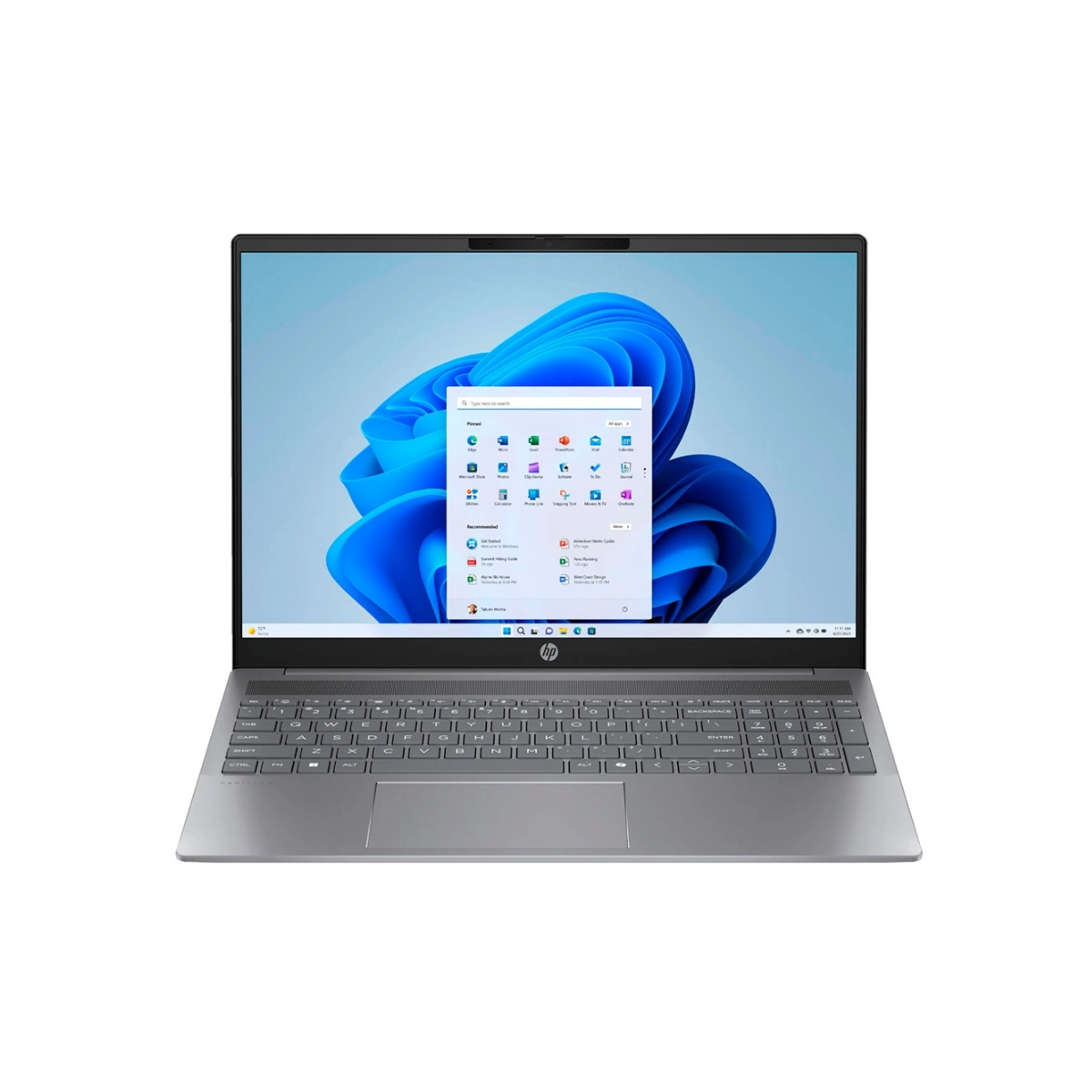 Copia - Notebook HP Pavilion 16-AG0070 AMD Ryzen™ 7 8840HS 512GB 8GB 16" (1920x1200) WIN11 NATURAL SILVER Backlit Keyboard