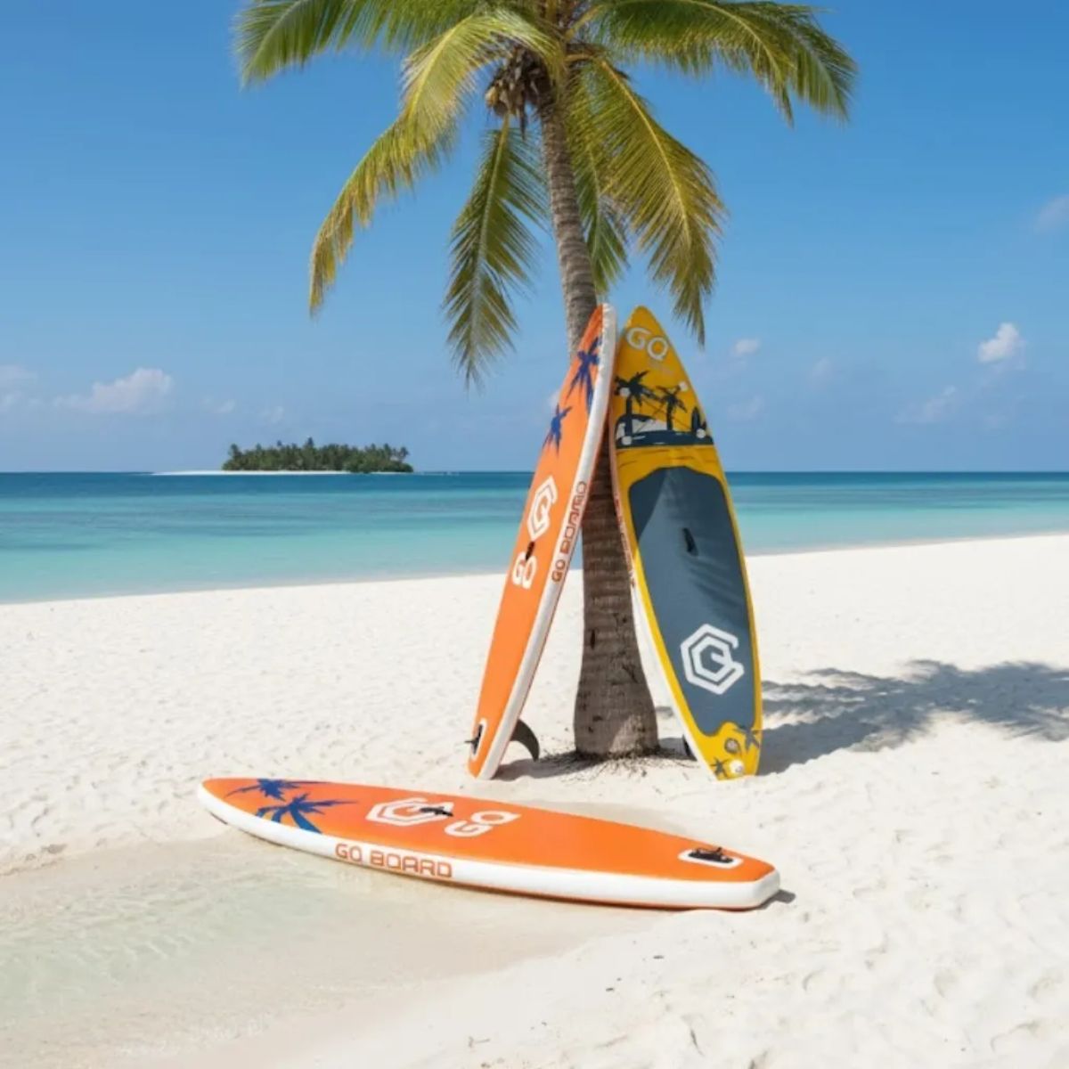 Copia - Tabla De Surf Stand Up Paddle Inflable Gq Sw 3.35mts + Acc Celeste