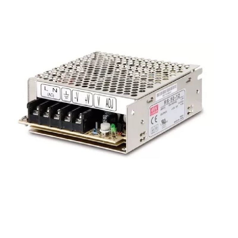 FUENTE SWITCHING 24V 50W 2.0A PW50-24 Regulada Metalica