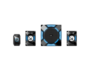 Parlante Genius GX Gaming SW-G2.1 1200 - Luces ritmicas