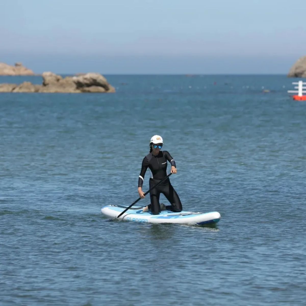 Tabla De Surf Stand Up Paddle Inflable Gq Sw 3.35mts + Acc