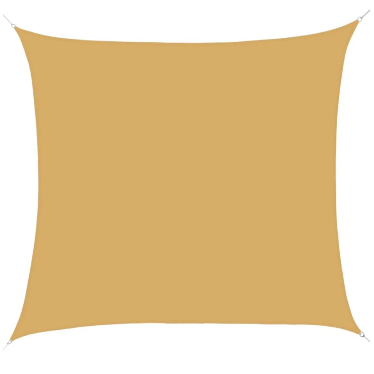 Toldo Vela p/ sombra viento y granizo c/ Uv - 3*2mts Beige