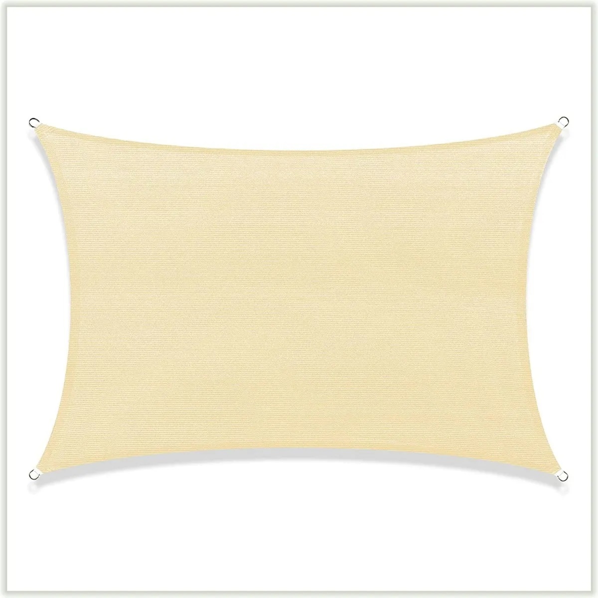 Toldo Vela p/ sombra viento y granizo c/ Uv - 3*2mts Beige Toldo Vela p/ sombra viento y granizo c/ Uv - 3*2mts Beige