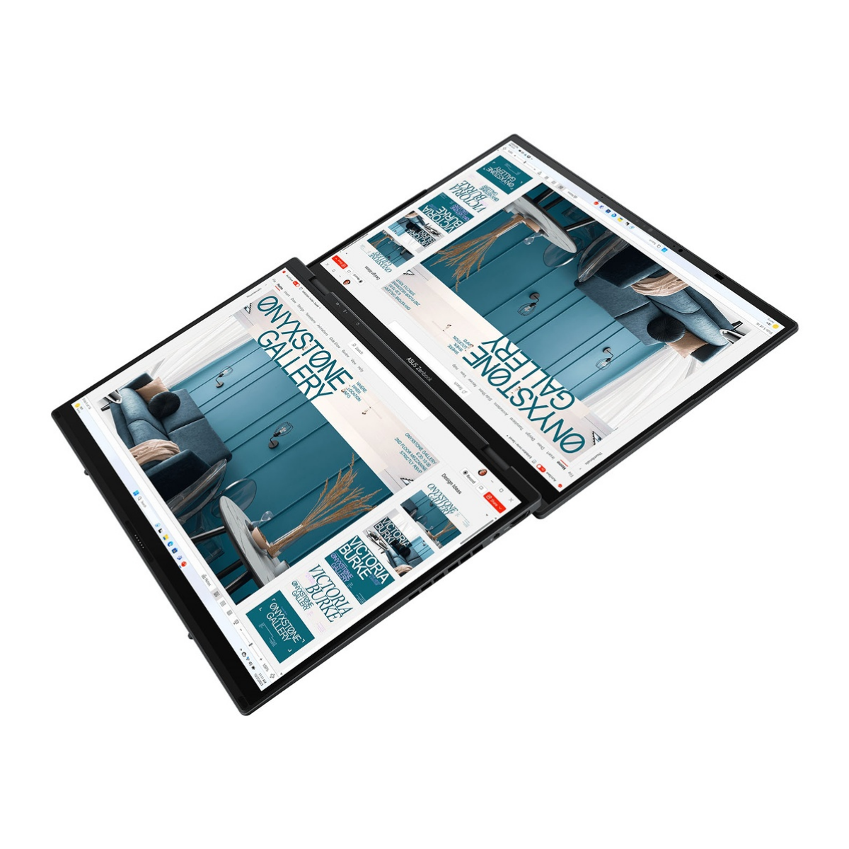 Copia - Notebook Asus Zenbook Duo UX8406 Core Ultra 9 5.4Ghz 32GB 1TB SSD DUAL 14'' 3K Oled Touch Copia - Notebook Asus Zenbook Duo UX8406 Core Ultra 9 5.4Ghz 32GB 1TB SSD DUAL 14'' 3K Oled Touch