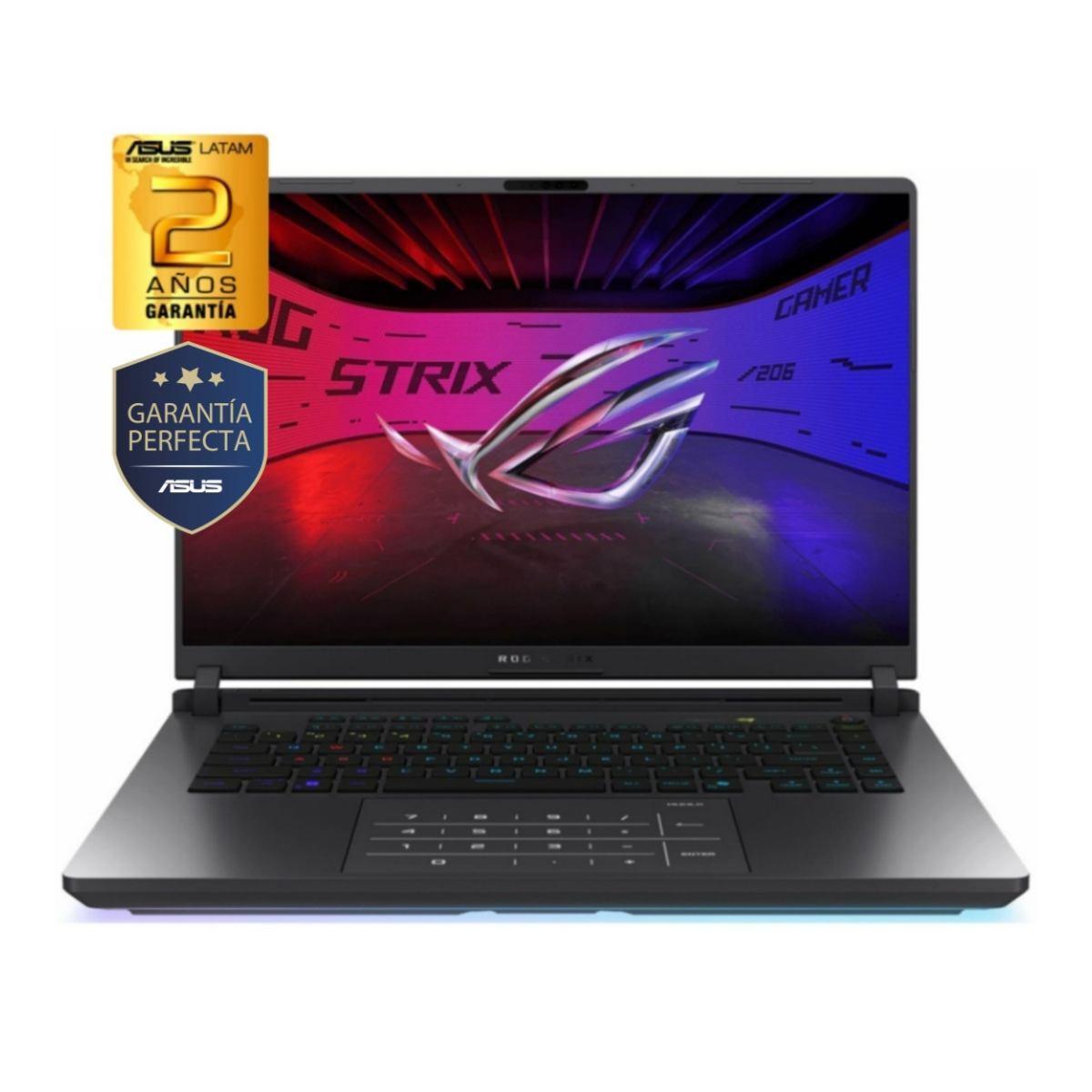 Copia - Notebook Gamer Asus ROG Strix G16 Ultra 9 275HX 5.4Ghz 32GB 1TB SSD 16" 2.5K 240Hz RTX 5070Ti 12GB Copia - Notebook Gamer Asus ROG Strix G16 Ultra 9 275HX 5.4Ghz 32GB 1TB SSD 16" 2.5K 240Hz RTX 5070Ti 12GB