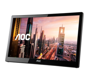 Monitor Portátil AOC LED IPS 15.6" HD USB E1659FWU