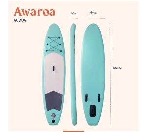 Tabla Stand Up Paddle Inflable 3.20m Wairua Awaroa Acqua+Acc