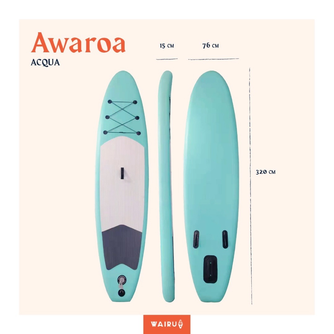 Tabla Stand Up Paddle Inflable 3.20m Wairua Awaroa Acqua+Acc