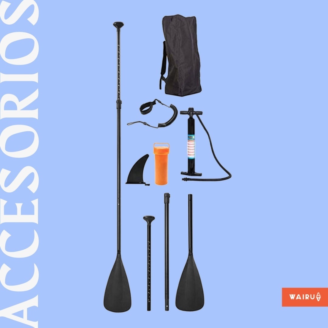 Tabla Stand Up Paddle Inflable 3.20m Wairua Mitai Pink + Acc