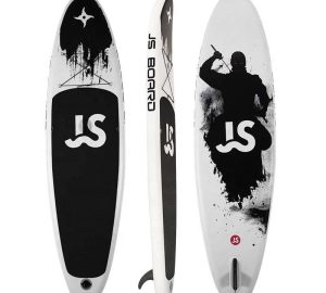 Tabla Stand Up Paddle Inflable Board 3.35m Negra+Remo+Mochil