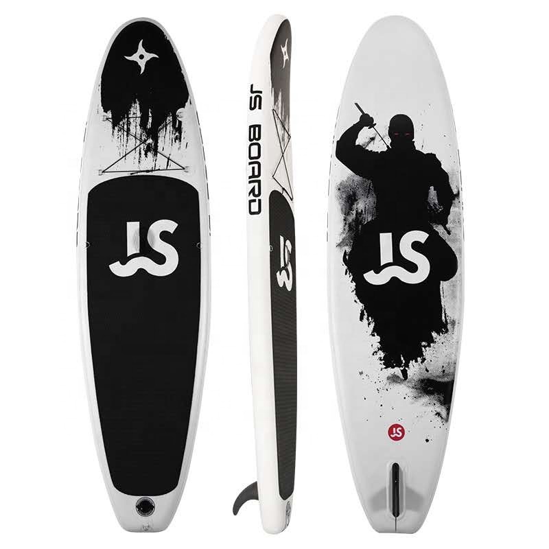 Tabla Stand Up Paddle Inflable Board 3.35m Negra+Remo+Mochil