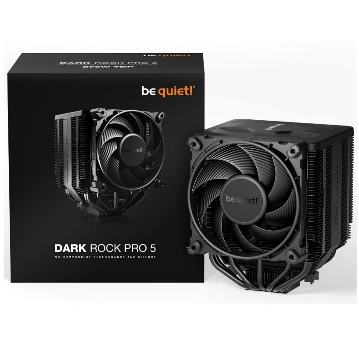 Copia - Air Cooler Gamer be quiet! Dark Rock 5 - Rendimiento y compatibilidad sin precedentes