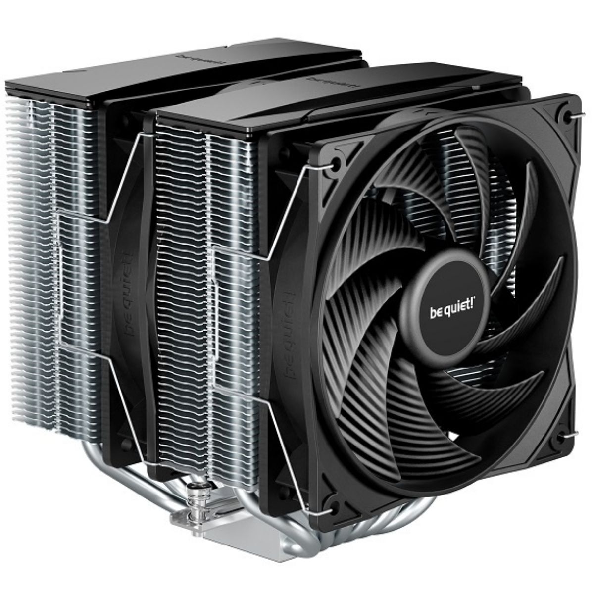 Copia - Air Cooler Gamer be quiet! Pure Rock Slim 3 Negro - Compacto, silencioso e intuitivo
