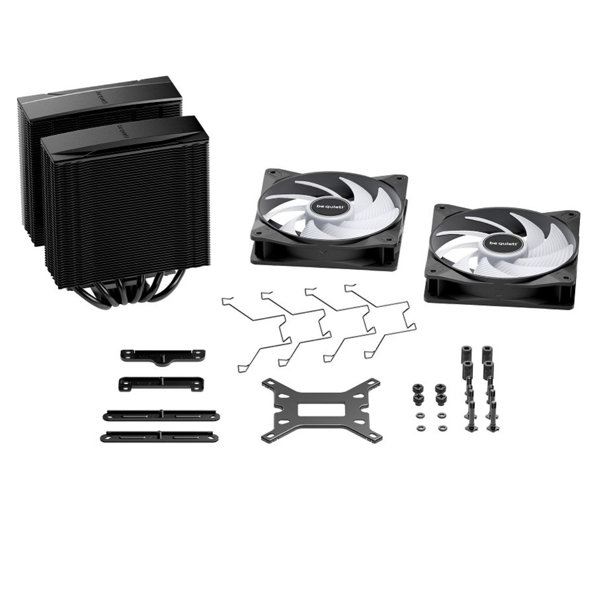 Copia - Air Cooler Gamer be quiet! Pure Rock Slim 3 Negro - Compacto, silencioso e intuitivo