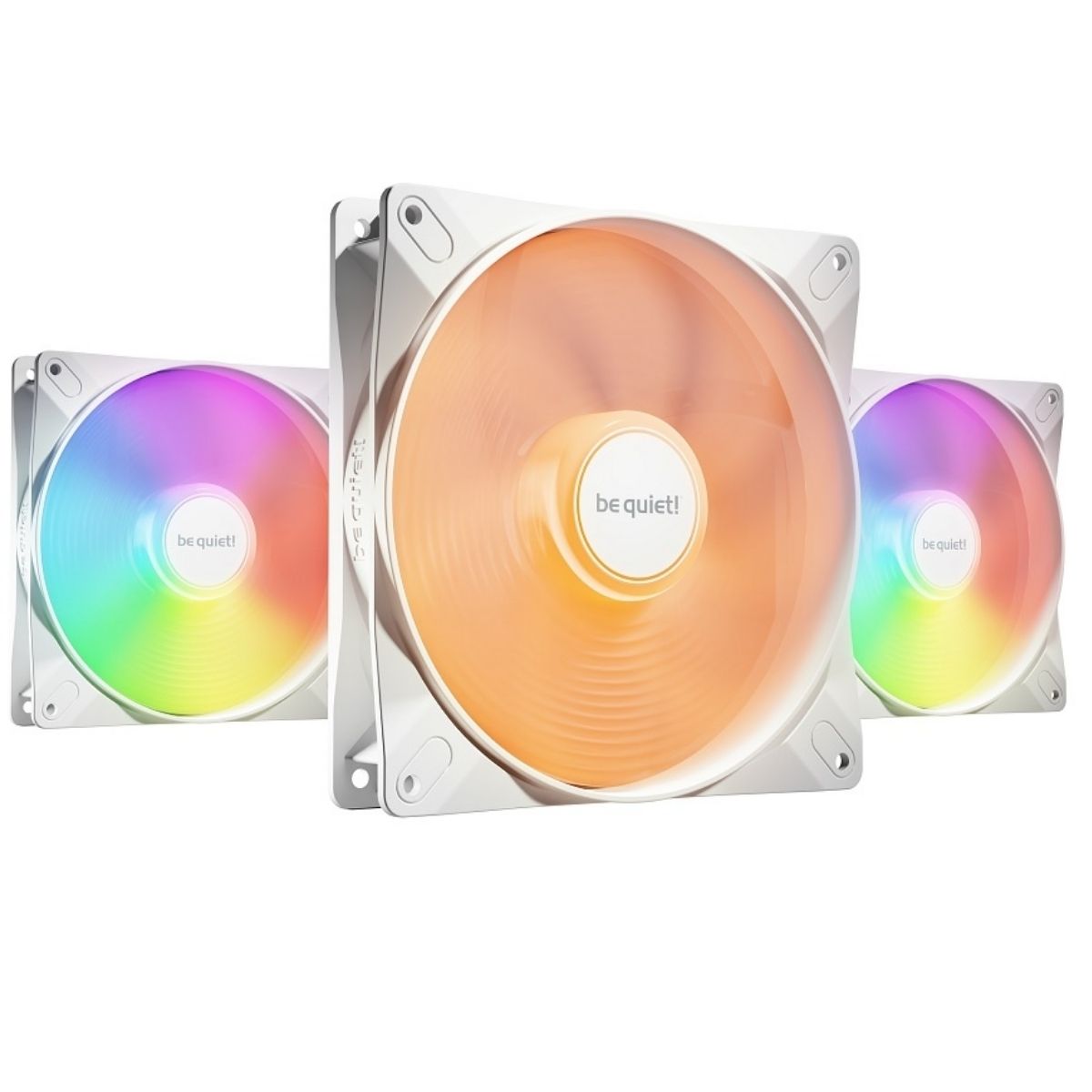 Copia - Fan Gamer be quiet! Light Wings LX 120mm PWM HS - Gran rendimiento e iluminación RGB