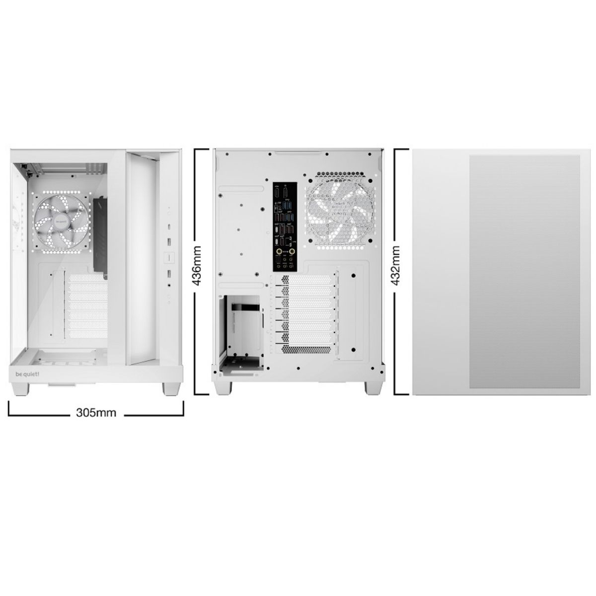 Copia - Gabinete Gamer be quiet! Light Base 500 - Rendimiento y estética Copia - Gabinete Gamer be quiet! Light Base 500 - Rendimiento y estética