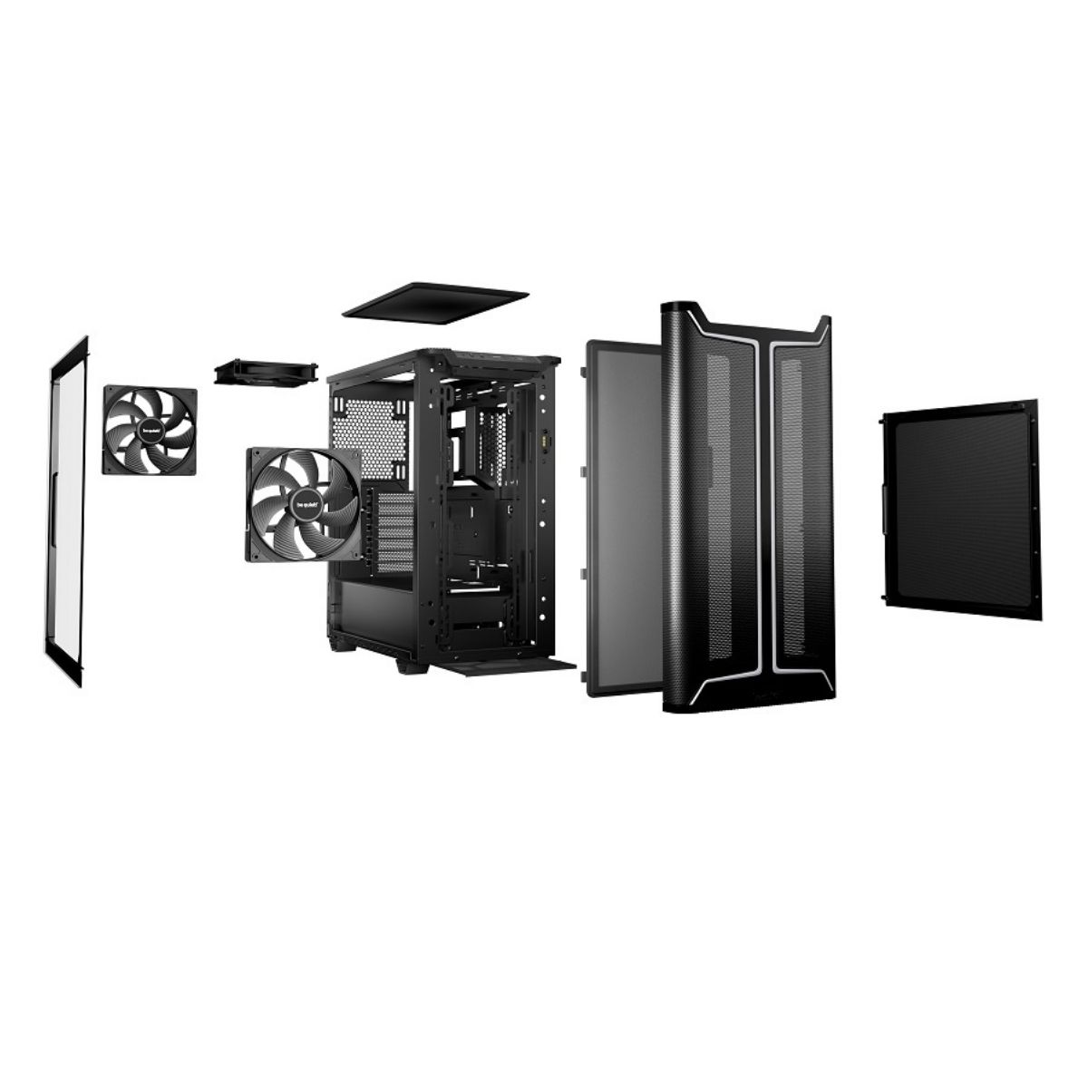 Copia - Gabinete Gamer be quiet! Pure Base 501 - Cómodamente compacto Copia - Gabinete Gamer be quiet! Pure Base 501 - Cómodamente compacto