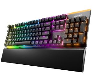 Copia - Teclado Gamer be quiet! Light Mount Silent Linear - Teclas y barras RGB. Rueda multimedia