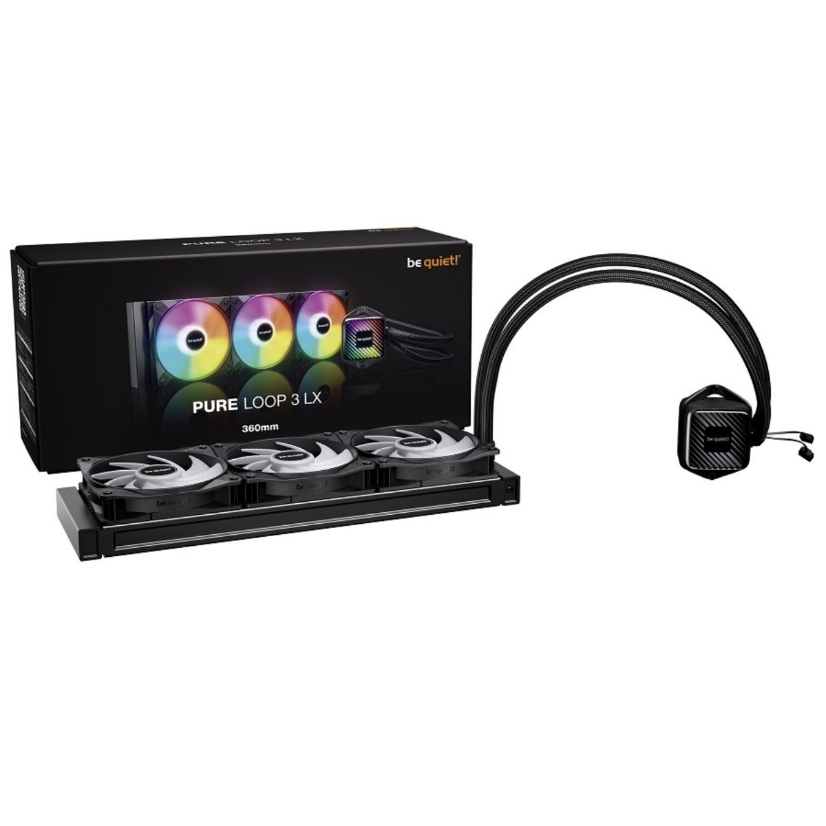 Copia - Water Cooler Gamer be quiet! Light Loop 240mm - Máximo rendimiento e iluminación Copia - Water Cooler Gamer be quiet! Light Loop 240mm - Máximo rendimiento e iluminación