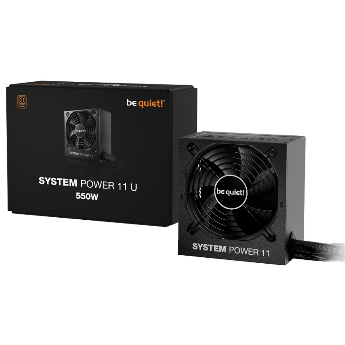 Fuente Gamer be quiet! System Power 11 550W 80 Plus Bronze Fuente Gamer be quiet! System Power 11 550W 80 Plus Bronze