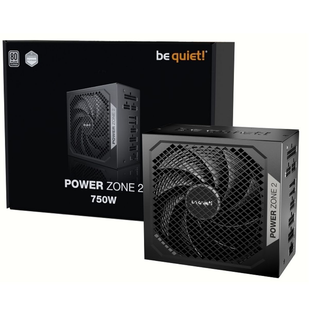 Fuente be quiet! Power Zone 2 750W 80 Plus Platium Modular Fuente be quiet! Power Zone 2 750W 80 Plus Platium Modular