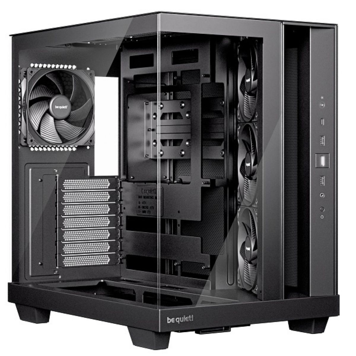 Gabinete Gamer be quiet! Light Base 500 - Rendimiento Gabinete Gamer be quiet! Light Base 500 - Rendimiento