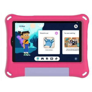Tablet Onn Kids de 8'' 3GB Ram 32GB Rom Android 14 Rosa