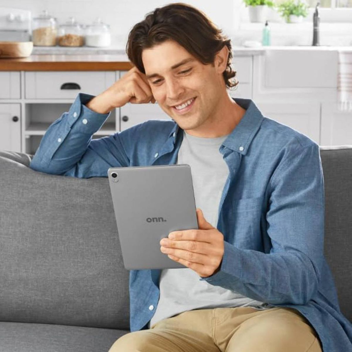 Tablet Onn de 10'' 3GB Ram 32GB Rom Android 14 Perla