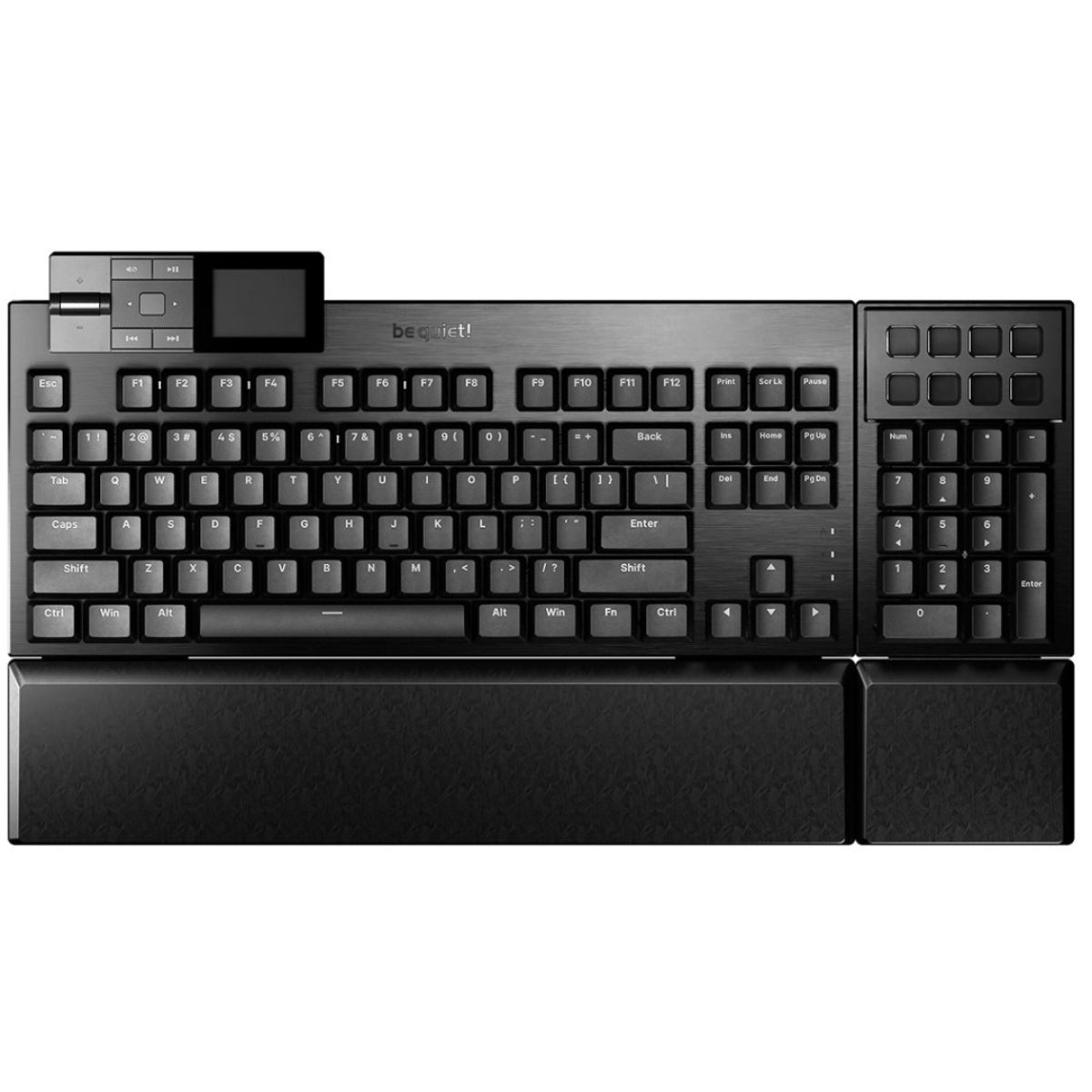 Teclado Gamer be quiet! Dark Mount Silent Linear Modular RGB