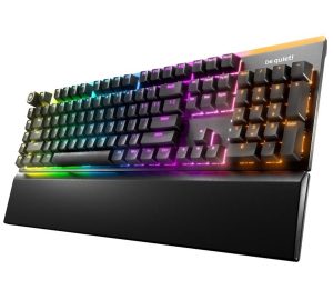 Teclado Gamer be quiet! Light Mount Silent Linear - RGB
