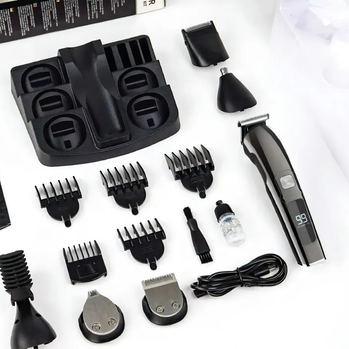 Cortadora De Barba + Nariz Westinghouse Recargable Usb