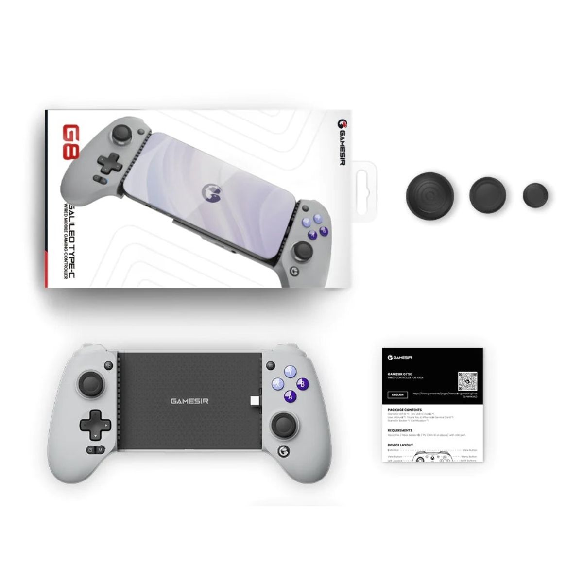 Joystick Control GameSir G8 Galileo para celulares Joystick Control GameSir G8 Galileo para celulares