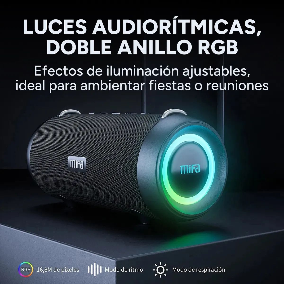 Parlante Mifa A90 Bluetooth Inalámbrico Portatil Ipx8 60w