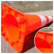 CONO FLEXIBLE 90 CM CON 1 BANDA REFLECTIVA - Seguridad Vial