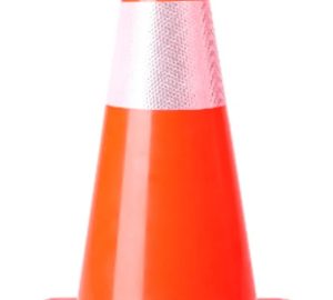 Cono Reflectivo Vial Semi Flexible 30cm - Seguridad Vial