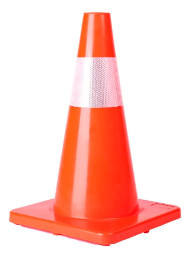 Cono Reflectivo Vial flexible 45cm