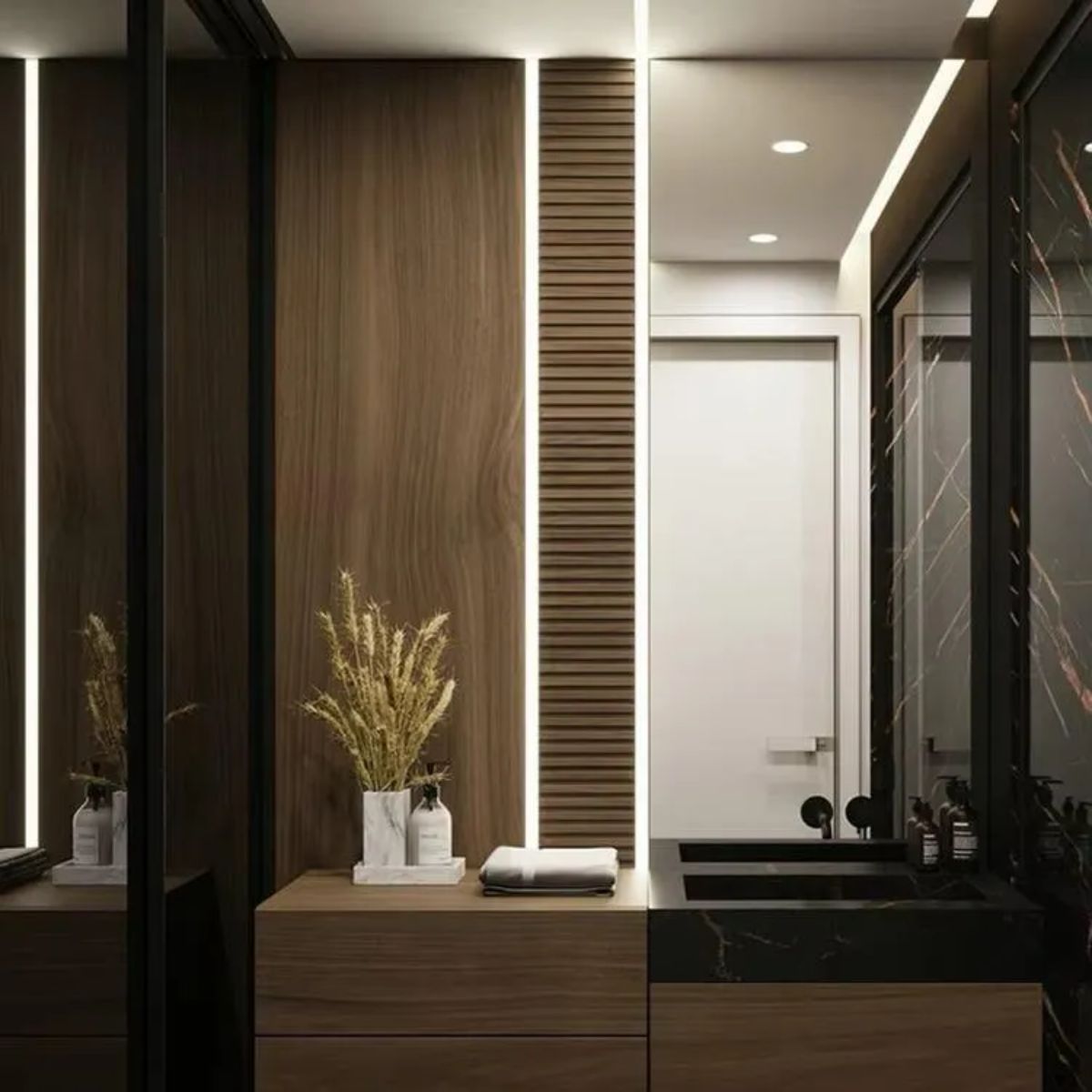 Copia - Luz Led NEUTRO Para Wpc Encastre, Luz De Wpc Panel 1 Metro