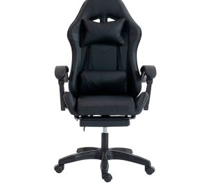 Copia - Silla Gamer SHOT-2025 Ergonómica Reclinable Con Apoyapiés Y Masajeador Negra/Roja