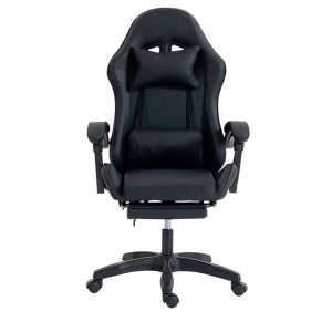 Copia - Silla Gamer SHOT-2025 Ergonómica Reclinable Con Apoyapiés Y Masajeador Negra/Roja