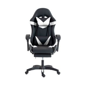 Copia - Silla Gamer SHOT-2025 Ergonómica Reclinable Con Apoyapiés Y Masajeador Negra/Roja