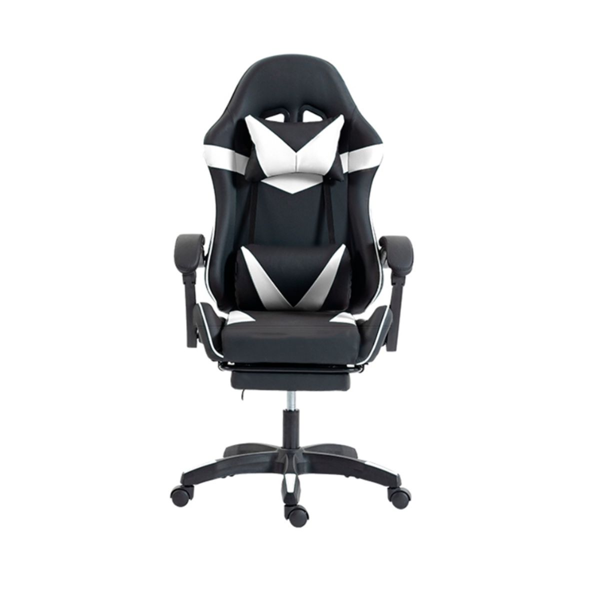Copia - Silla Gamer SHOT-2025 Ergonómica Reclinable Con Apoyapiés Y Masajeador Negra/Roja